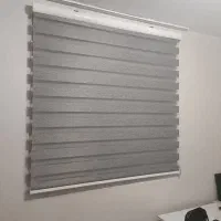 پرده زبرا کاملا نو و سالم