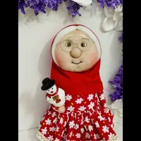 عروسک دست‌ساز مادر بزرگ