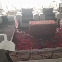 مبل راحتی ۸ نفره سازه آهنی بسیار محکم