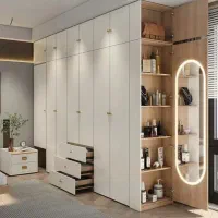 طراحی و اجرای کمد دیواری|جاکفشی، کمد، دراور|شیراز, شهرک کوثر|دیوار