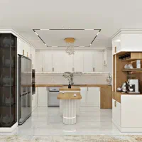 کابینت و کمد دیواری تی وی وال رادین چوب