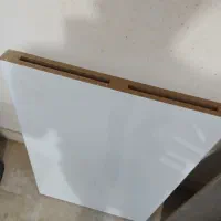 صفحه کابینت ۵ سانت دولب سفید براق ۹۲ سانت