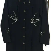 مانتو مجلسی ژاکارد و سنگ دوزی|لباس|نیشابور, شهرک رسولی|دیوار