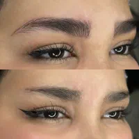 تخفیف فیبروز و میکروبلیدینگ ابرو به روش تاربه تار|خدمات آرایشگری و زیبایی|فولادشهر, B4|دیوار