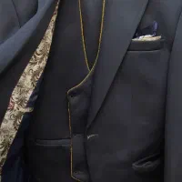 کت شلوار جلیقه سایز ۴۰ پسرانه جوان تک دکمه