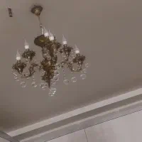 لوستر برنزی ۸ شاخه