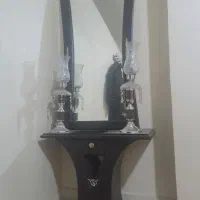 آیینه شمعدان|آینه|ری, تقی آباد|دیوار