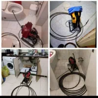 لوله بازکنی  فنربرقی فنرزنی چاه باز کن