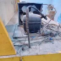 یخچال ویترینی دو طرفه سالم|یخچال و فریزر|دلند, |دیوار