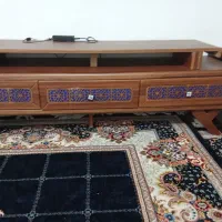 دوتا میز تلویزیون ومیز اداری ومیز چرخ خیاطی