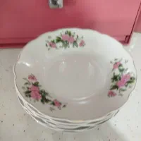 ظروف گل سرخی قوری چینی|ظروف سرو و پذیرایی|کرج, حصارک بالا|دیوار