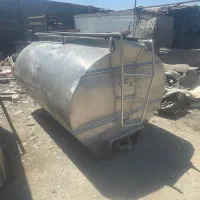 فروش تانکر حمل شیر نیسانی  دو جداره۲۳۰۰ لیتری|ماشین‌آلات صنعتی|مشهد, ابوذر|دیوار