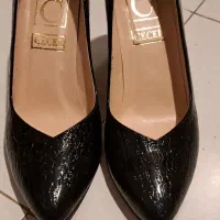 کفش ورنی پاشنه بلند مجلسی