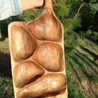 سینی مزه های روستیک|ظروف سرو و پذیرایی|اصفهان, دستگرده|دیوار