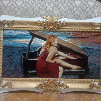 سبد‌گل‌بابونه‌5تصویر/هفت‌سین‌عیدتابلوفرش‌مفت‌مفت