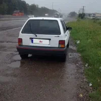 پراید هاچبک مدل ۷۷ سفید کولر دار