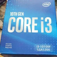 پردازنده intel i3 10100f با کولر