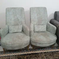 فروش مبل 9نفره ب همراه میز عسلی|مبلمان خانگی و میز عسلی|قائمشهر, |دیوار