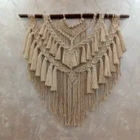 دیوارکوب مکرومه ای
