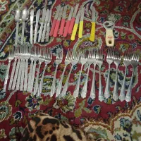 چنگال و کارد میوه خوری قدیمی