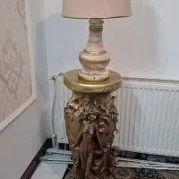 آباژور سنگ نمک با میز