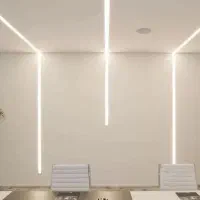 کناف تایل لاین نوری خطی  تی وی وال دکور