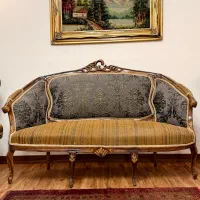مبل و استیل استیل سلطننی کلکسیونی ملایر کاملا نو