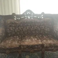 مبل 7 نفره چوب گردو