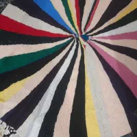 پادری بافتنی گرد  قطر یک متر