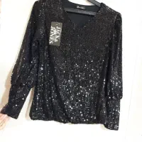شومیز مجلسی نو تن نرفته سایز ۴۰