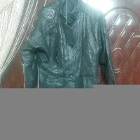 پالتو وبارونی چرم زنانه سایز ۴۴ تا ۵۰