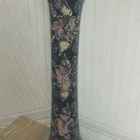 گلدان شیشه ای در حد نو