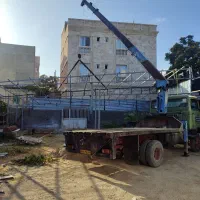*خدمات جرثقیل کفی دکل‌ بلند*
