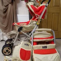 کالسکه وکریر وآغوشی وساک بچه