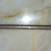 تبرزین درویشی با دسته تسبیح قدیمی انتیک|کلکسیون اشیاء عتیقه|یزد, |دیوار