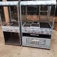 وافل ساز جوجه گردان اسنک گرمکن خلال کن فرساندویچی|کافی‌شاپ و رستوران|رشت, بازار|دیوار