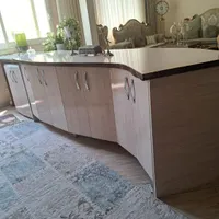 کابینت اپن جزیره ومیز نهار خوری ۴ نفره|مصالح و تجهیزات ساختمان|طرقبه, |دیوار