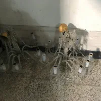 لوستر ۸ شعله کریستال