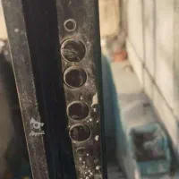 درب و حفاظ ضد سرقت دو لنگه آپارتمان  و رگال