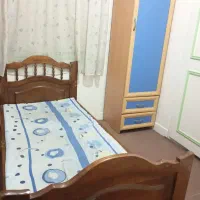 تخت یک نفره و کمد