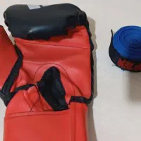 کیسه بوکس به همراه بقیه وسایل|تجهیزات ورزشی|تربت جام, نظامی|دیوار