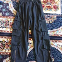 شلوار 6 جیب مشکی