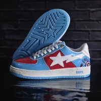 کتونی بیپ استار BAPE MARVEL کاپیتان آمریکا کلاسیک