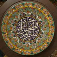 ظروف میناکاری روی سفال|صنایع دستی و سایر لوازم تزئینی|اصفهان, خوراسگان|دیوار