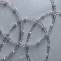 فروش عمده گردنبند شیشه ای صورتی قیمت استثنایی|بدلیجات|تهران, جیحون|دیوار