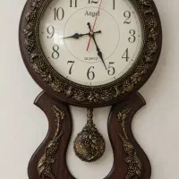 ساعت دیواری تمام چوب