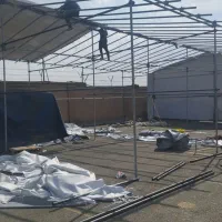 دوخت و نصب سایبان برزنت و کانتینری چرمی|کوهنوردی و کمپینگ|تهران, بهمن یار|دیوار
