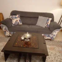 مبل به همراه میز وسط و عسلی|مبلمان خانگی و میز عسلی|کرج, ساماندهی|دیوار