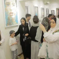 نمایشگاه نقاشی گروهی رامبرانت|گردهمایی و همایش|تهران, مطهری|دیوار