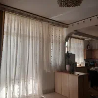 پرده تور با آستر. وچوب پرده هاش یک میلیون ودویست|پرده، رانر، رومیزی|اصفهان, خانه اصفهان|دیوار